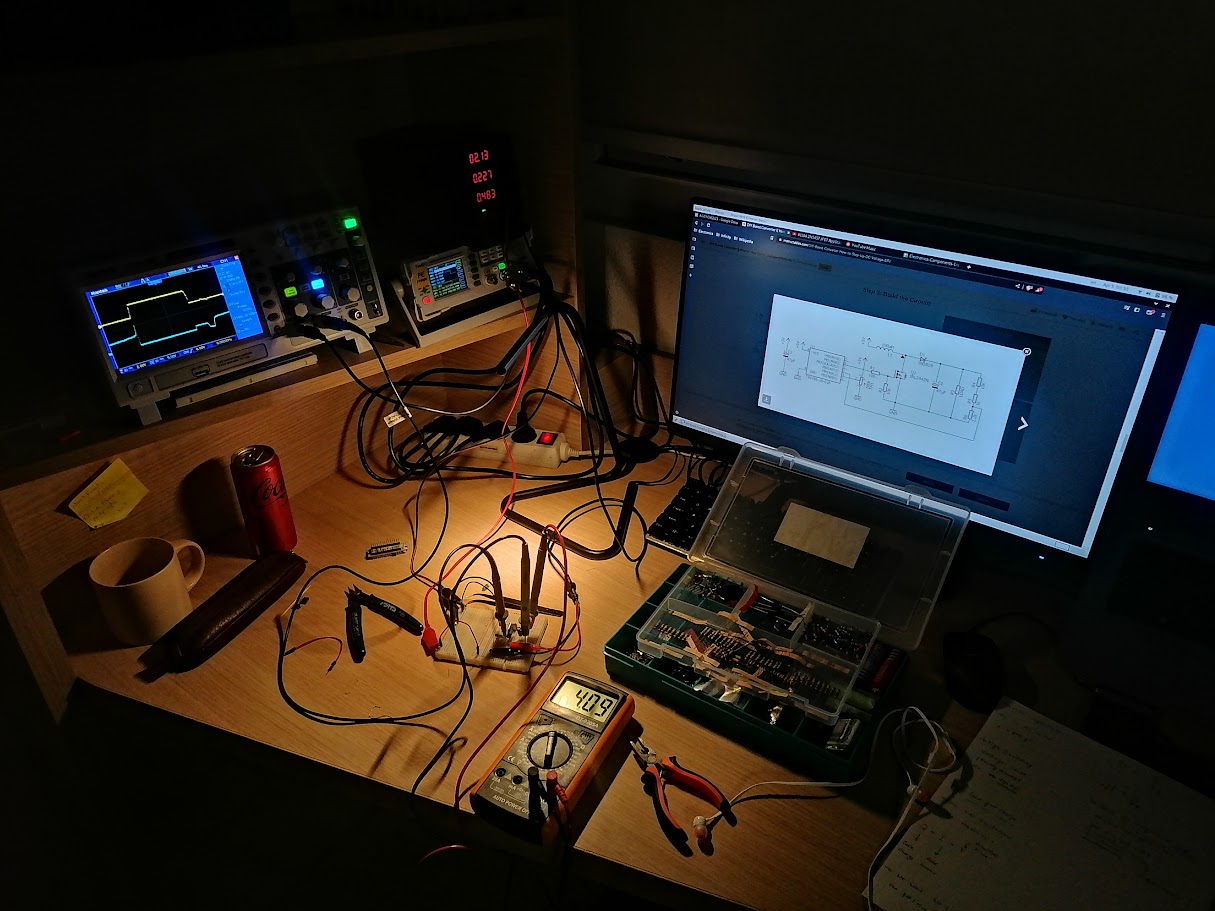 Night PCB Debuggin in a dorm